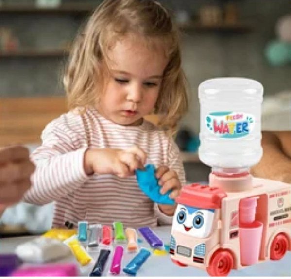 CARRO DE MASSINHA COM BEBEDOURO - UNIDADE CORES DIVERSAS