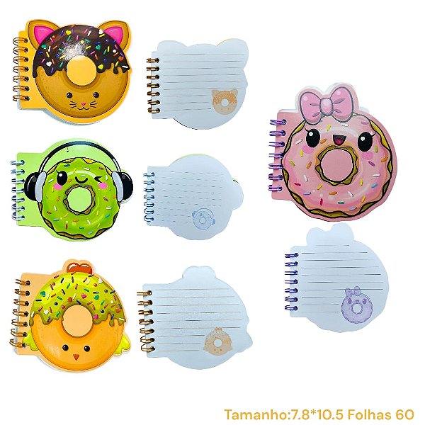 CADERNETA DONUTS - UN MODELOS DVERSOS