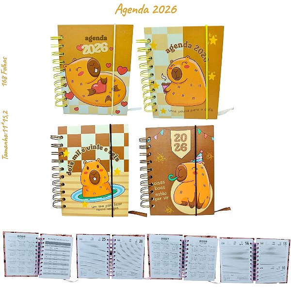 AGENDA 2026 CAPIVARA - UNIDADE