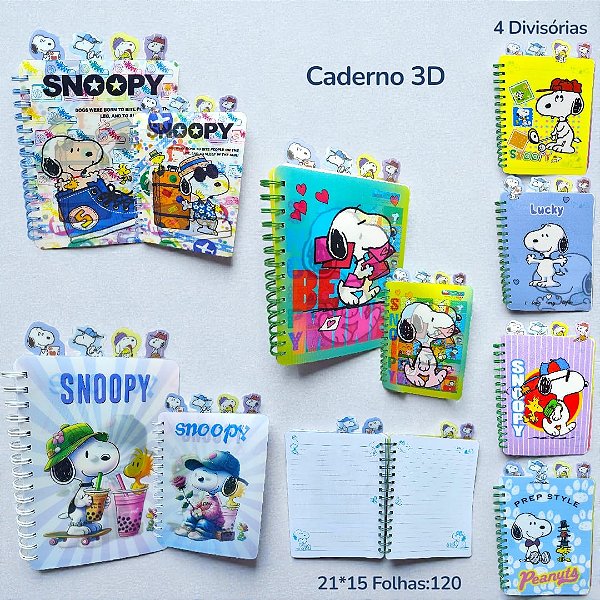 CADERNO SNOOPY