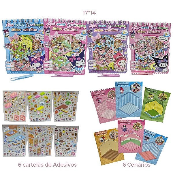 TENDÊNCIA TIK TOK - BLOCO CENARIO SANRIO