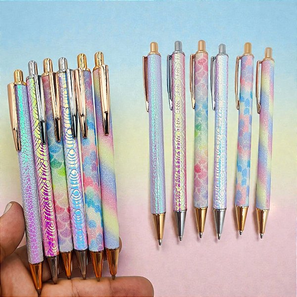 CANETA LUXO METAL FRUTACOR - UNIDADE - MODELOS DIVERSOS