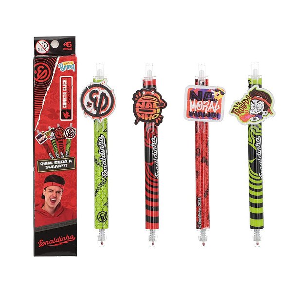 CANETA CLICK SUPRESA ENALDINHO - UNIDADE