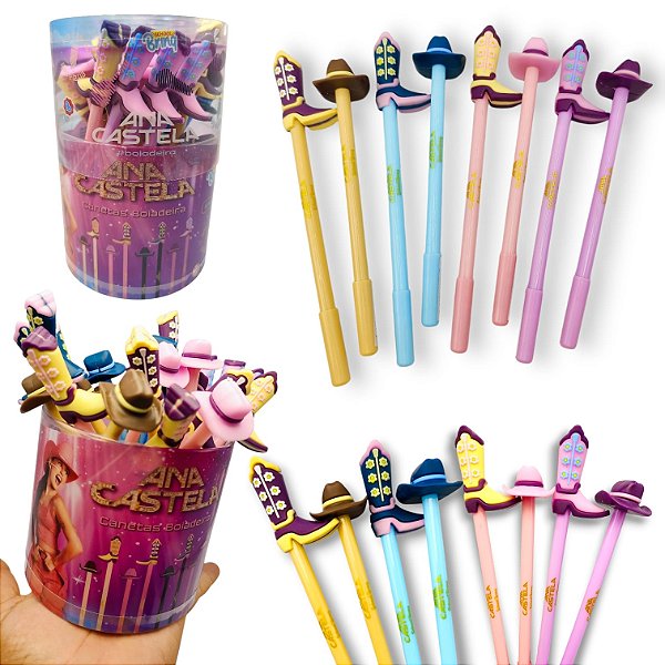 CANETA GEL BOIADEIRA ANA CASTELA - UNIDADE