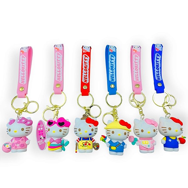 CHAVEIRO FUNKO HELLO KITTY MODELOS DIVERTIDOS( 2026) - UNIDADE