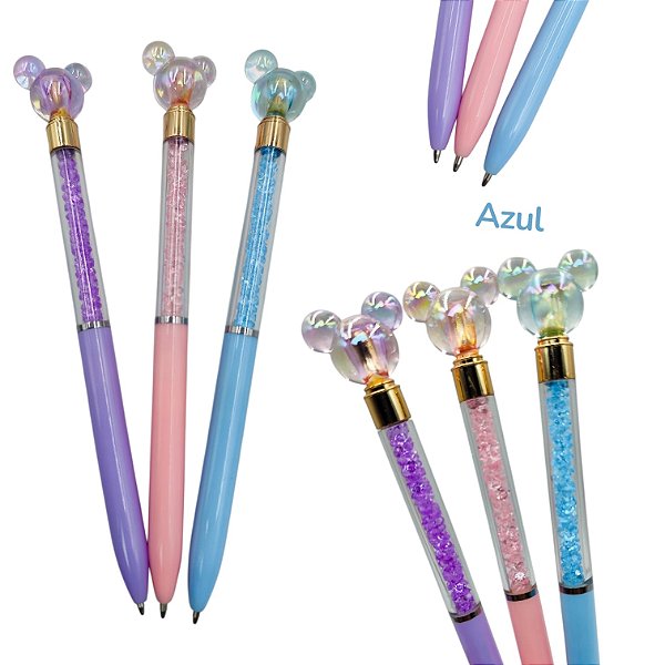 CANETA MICKEY CRISTAL