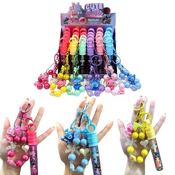 GLOSS CHAVEIRO PULSEIRA STITCH - UNIDADE / CORES DIVESAS