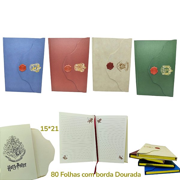 CADERNO CARTA HOWARDS HARRY POTTER - 80 FLS