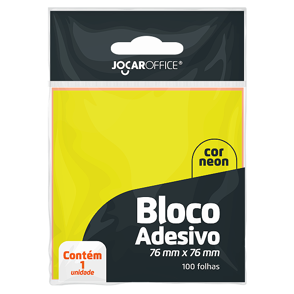 POST IT/ -UNBLOCO ADESIVO AMARELO 100 FLS