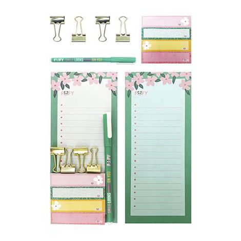 KIT BLOCO ADESIVO FLOWERS- FF7008