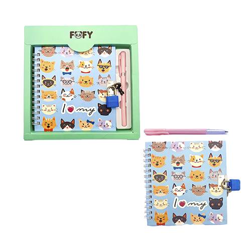 KIT DIARIO FRIEND (AZUL) - FF6058AZ CAT