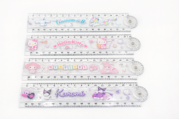 REGUA DOBRAVEL SANRIO - MODELOS DIVERSOS