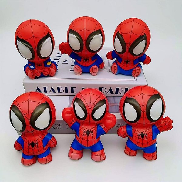 SQUISHY HOMEM ARANHA- UN - MODELOS DIVERSOS