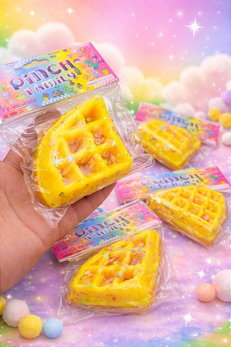 SQUISHY GRANDE WAFFLE ( TENDENCIA EUA)