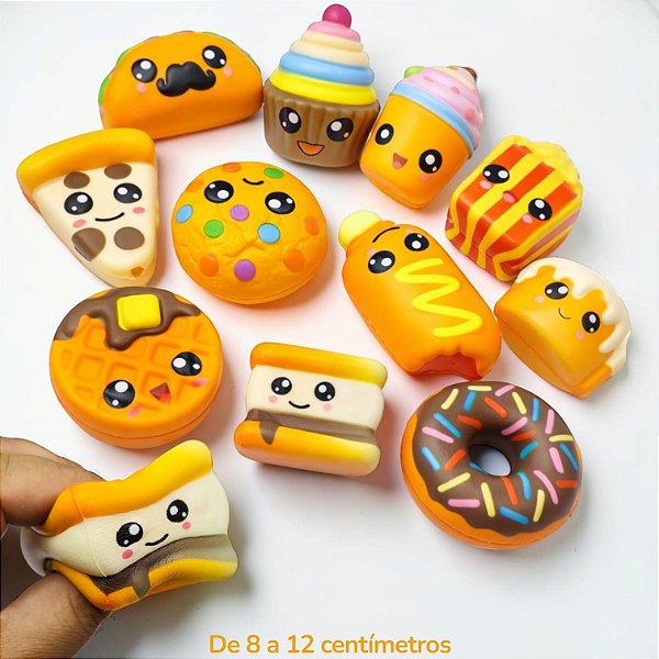 SQUISHY BOLOS E DOCINHOS - UN - MODELOS DIVERSOS
