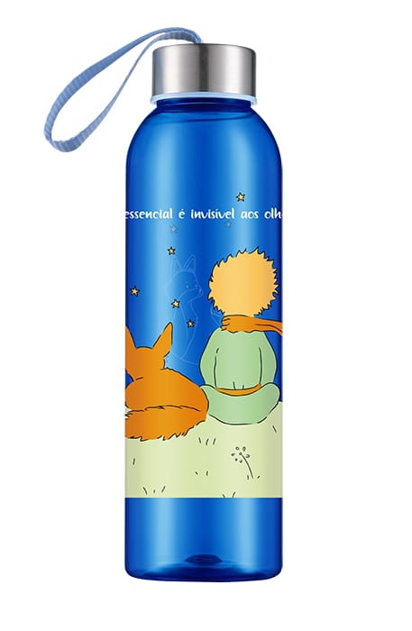 Garrafa Translucida 800 ml Pequeno Príncipe