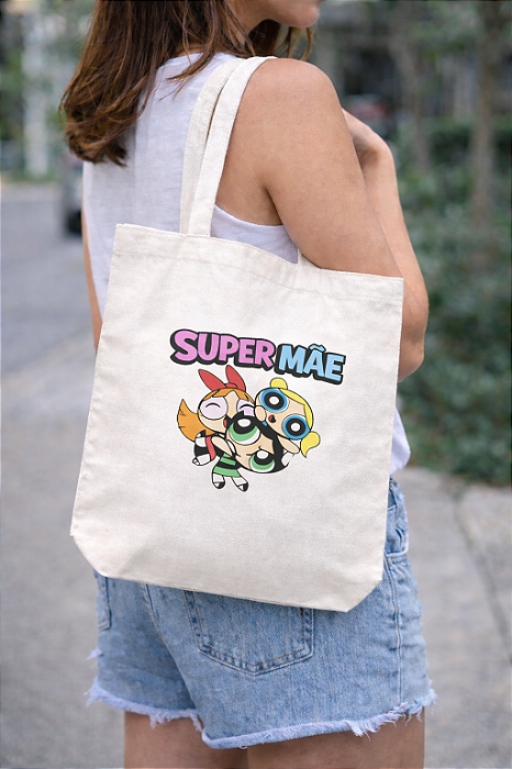 BOLSA ALGODÃO SUPER MÃE