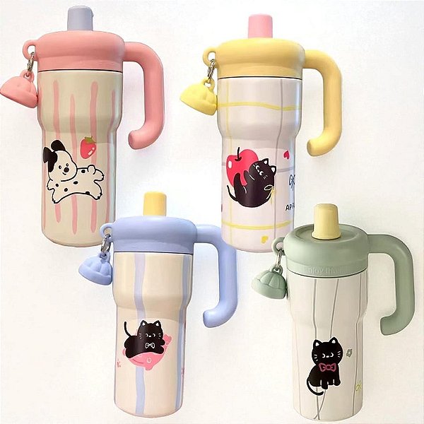 GARRAFA CANDY PETS COM CANUDO - UNIDADE