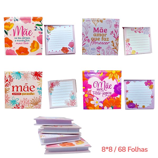 Bloquinho capa dura - Dia das Mães- unidade