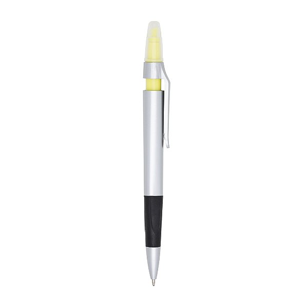 CANETA COM MARCA TEXTO BASIC