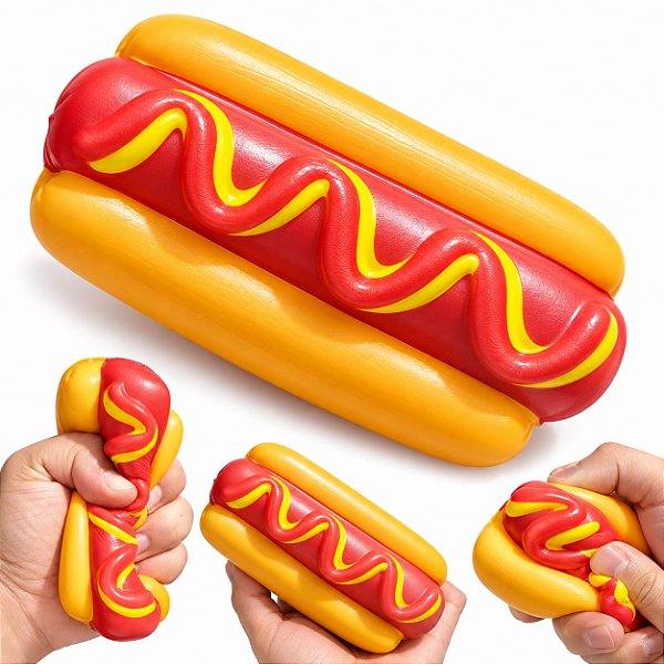 SQUISHY HOT DOG GRANDE PERFUMADO - UNIDADE