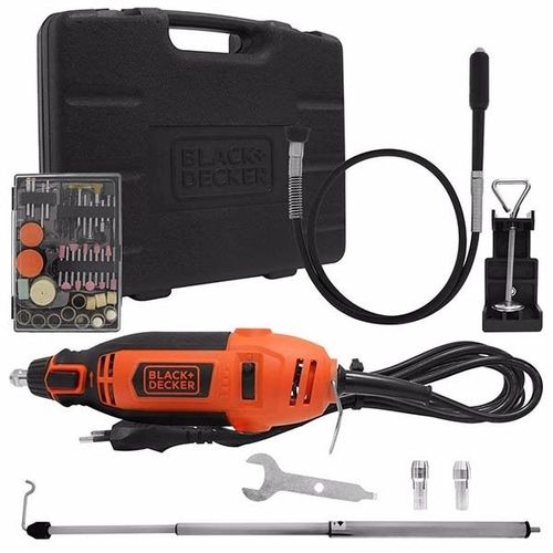 Microretifica 180W c/Kit RT18KA Black+Decker