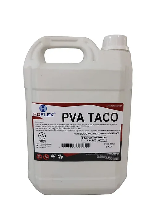 Cola Taco PVA - 06 kg - Alta Densidade
