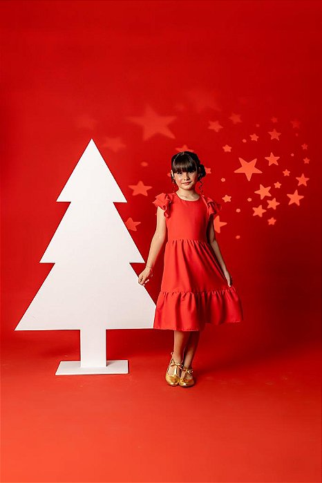 Vestido Red Festas