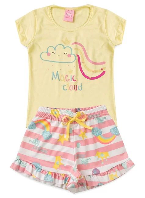 Conjunto Nuvem Amarelo