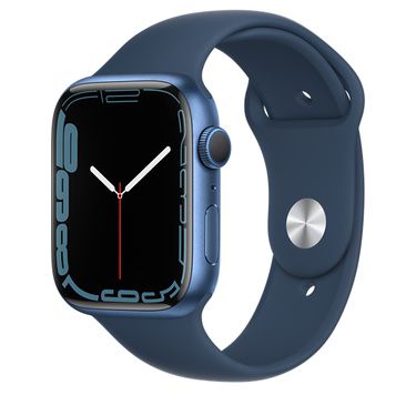 Apple Watch Series 7 41mm GPS Caixa azul de alumínio • Pulseira esportiva Azul-abissal