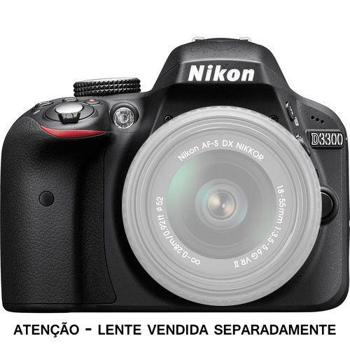 Câmera Nikon DX D3300 Corpo