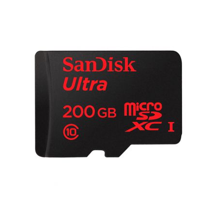 Cartão de Memória SanDisk MicroSD Ultra 90MB/s 200GB