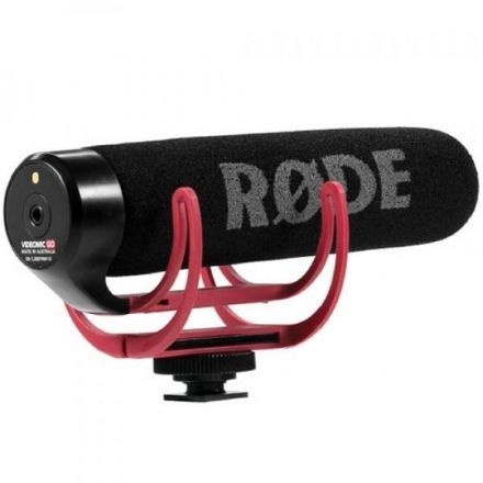 Microfone Rode VideoMic Go com Rycote Lyre