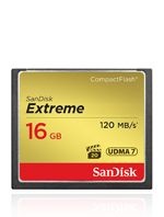 Cartão de Memória SanDisk CompactFlash Extreme 16GB 120MB/s