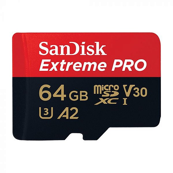 Cartão de Memória SanDisk MicroSD Extreme PRO 170MB/s 64GB