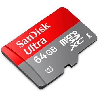 Cartão de Memória SanDisk MicroSD Ultra 48MB/s 64GB