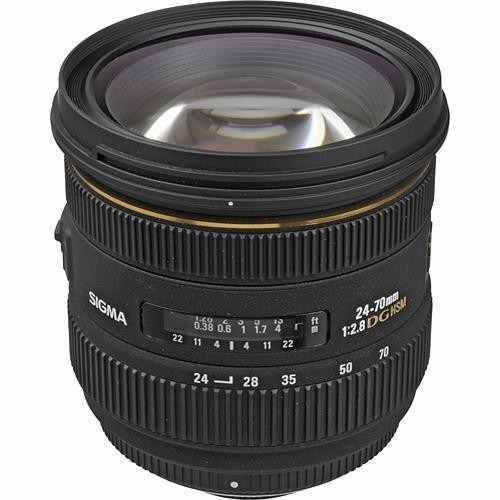 Lente Sigma DG 24-70mm f/2.8 IF EX para Nikon