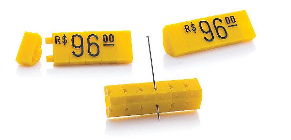 Kit de Preços (510 Peças) - Amarelo com Preto