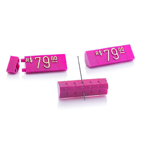 Kit de Preços (170 Peças) - Pink com Dourado