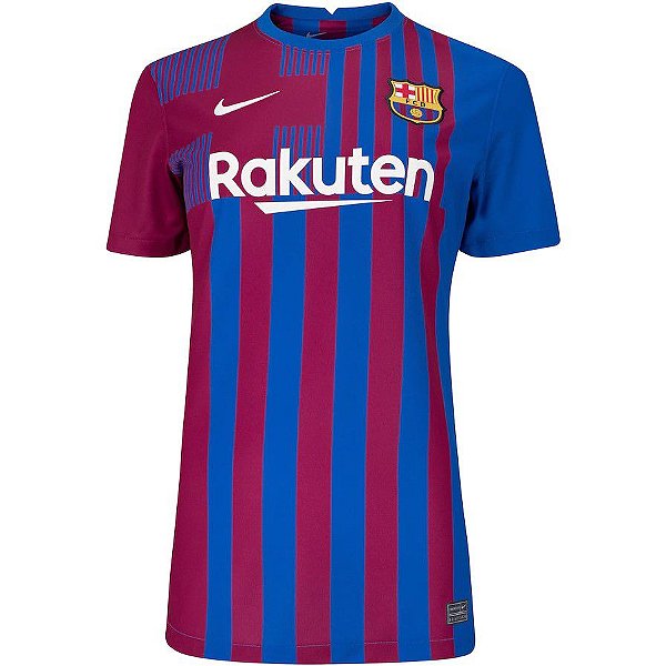 Camisa Barcelona I 2021/2022 – Feminina