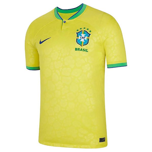 Camisa Brasil I 2022 – Masculina