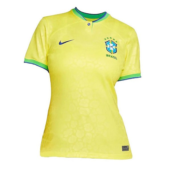 Camisa Brasil I 2022 – Feminina