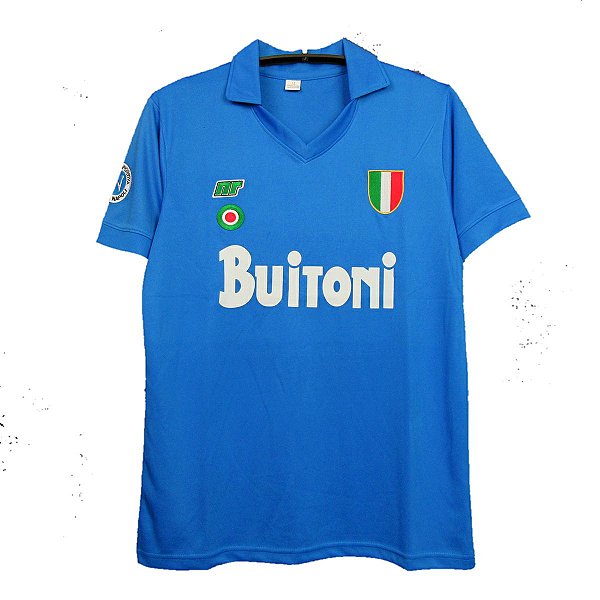 Camisa retro napoli Clearance