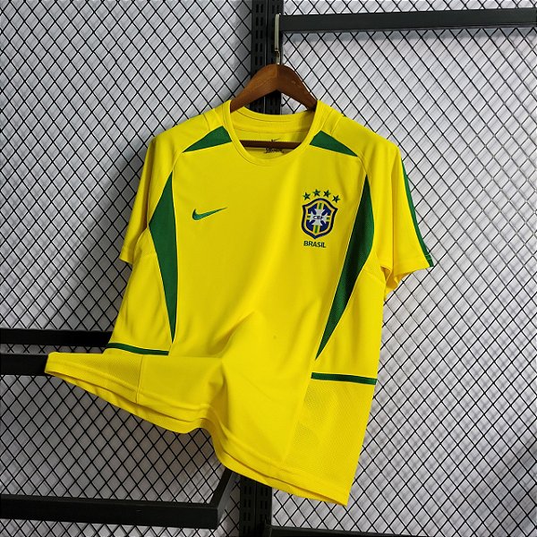 Camisa Brasil Retrô I 2002 - Masculina