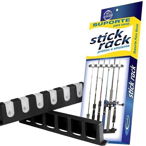 Stick rack - Suporte De Parede Para 6 Varas Pesca - Cardume