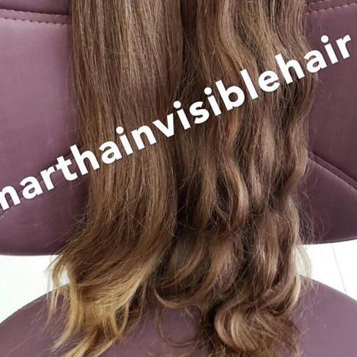 Cabelo loiro mel Martha Hair nº 7, com coloração (kit com 25g)