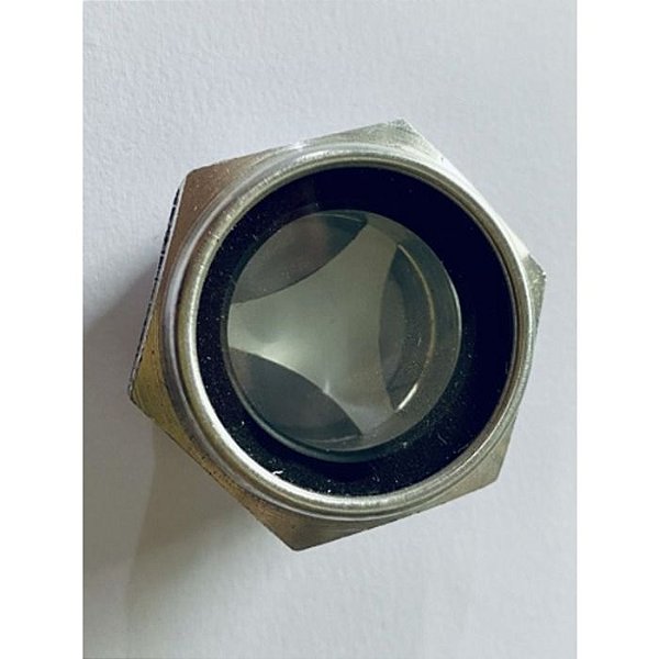 VISOR DE OLEO ROSCA 1&quot; BSP - ALUMINIO
