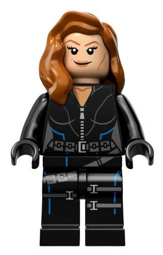 Mini Figura Compatível Lego Viúva Negra Marvel
