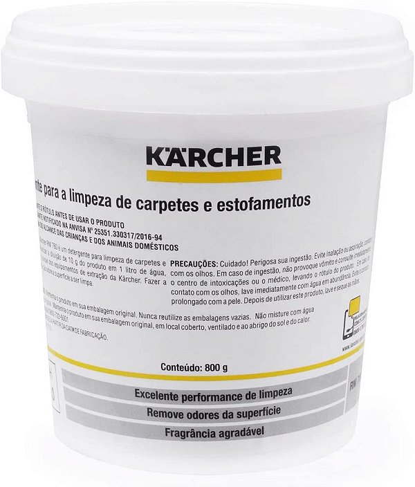 Detergente para Extratora 800G - RM 760 - KARCHER-93811710