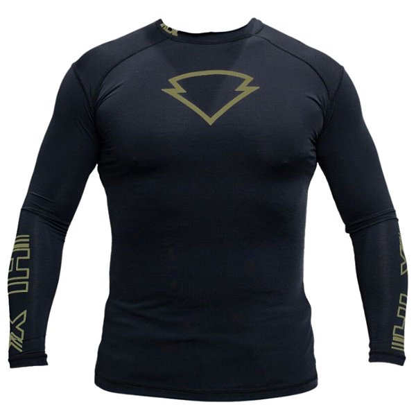 Blusa Segunda Pele - Preta e Verde